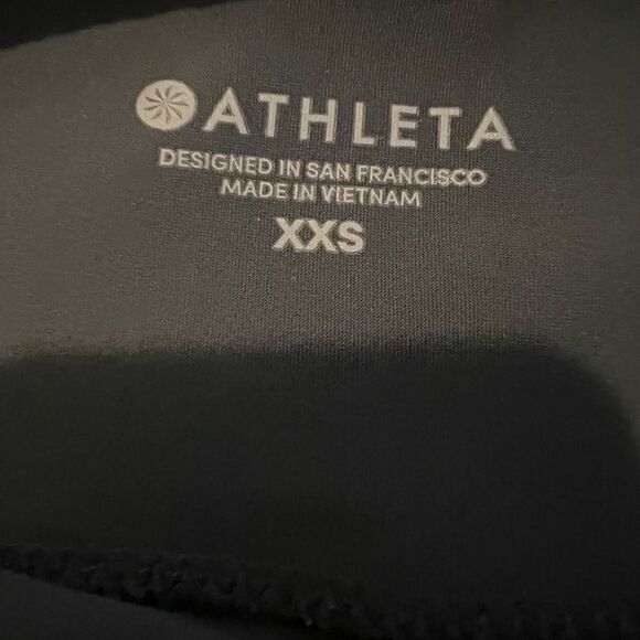 Athleta Gray Stellar Crop Pants High Rise Size XXS - Picture 4 of 5